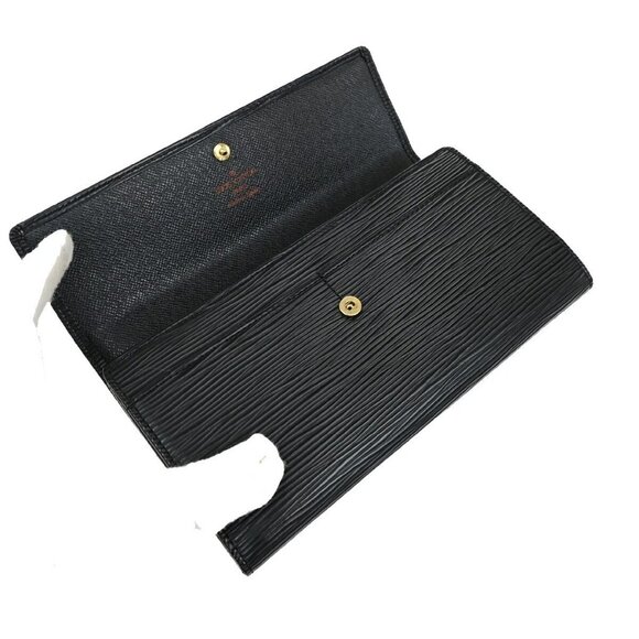 LOUIS VUITTON Logo Pochette Credit Long Wallet Epi Leather - Picture 14 of 14